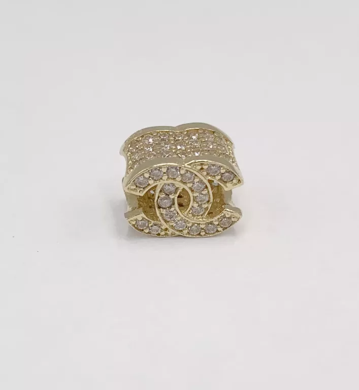 ZŁOTY CHARMS (585) 2G CHANEL
