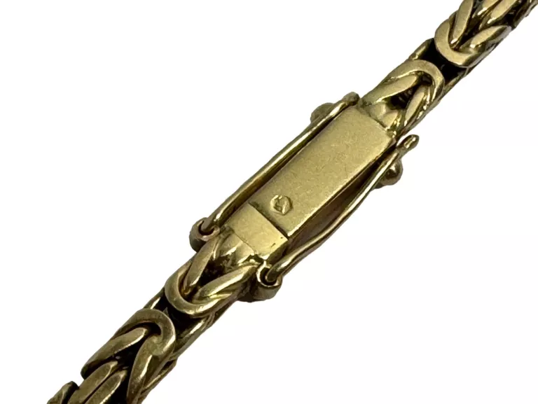 ZŁOTY ŁAŃCUCH KRÓLEWSKI W.55,96G P.585 DŁ.66 CM