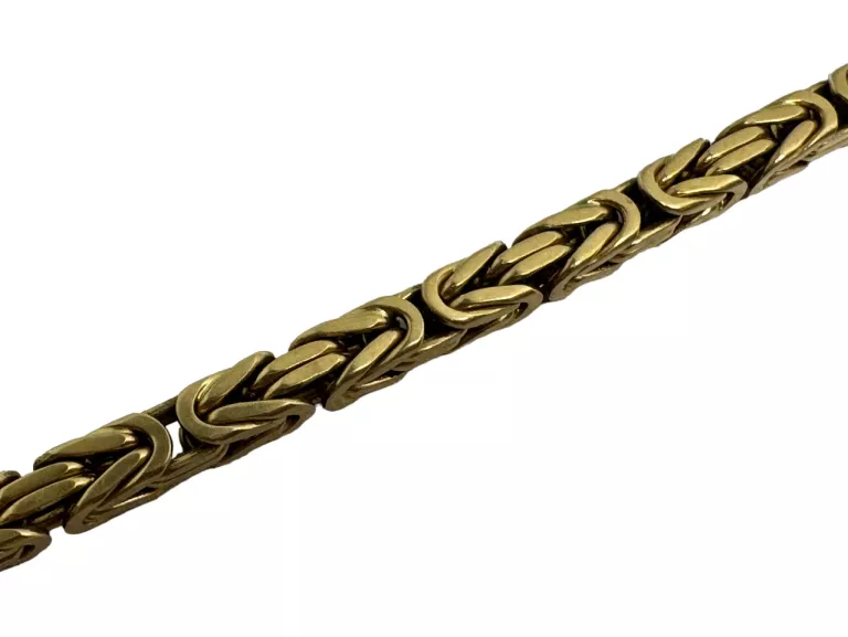 ZŁOTY ŁAŃCUCH KRÓLEWSKI W.55,96G P.585 DŁ.66 CM
