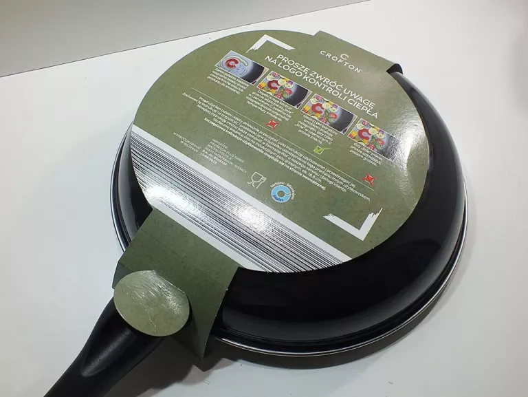 PATELNIA CROFTON 28CM CZARNA