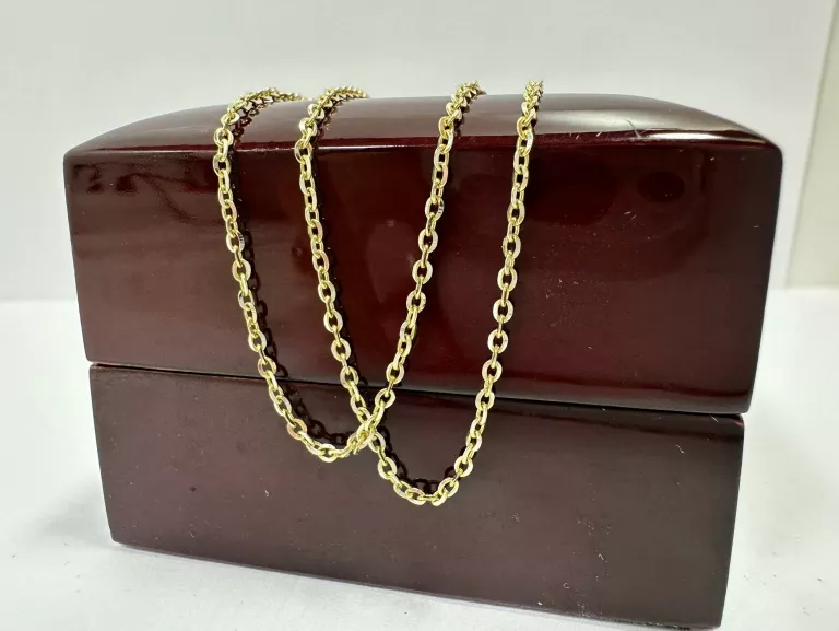ZŁOTY ŁAŃCUSZEK 585 W: 2,46G DŁ.45CM