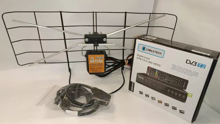 DEKODER DVBT CABLETECH+ ANTENA TV GWARANCJA