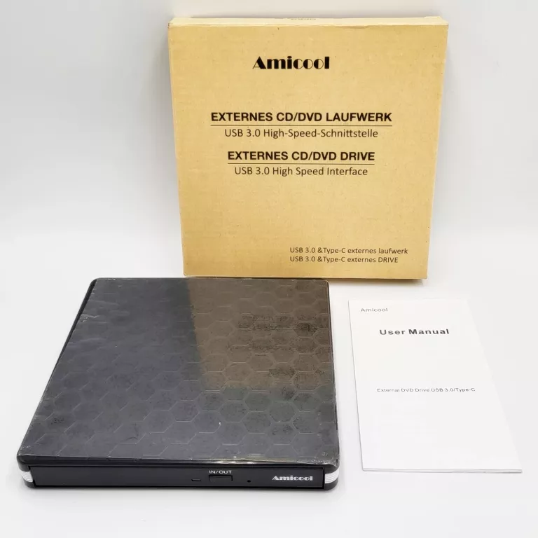 AMICOOL BT686 NAGRYWARKA DVD ZEWNĘTRZNA USB 3.0 TYPE C