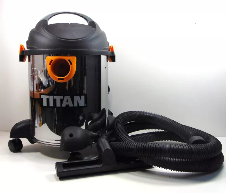 ODKURZACZ PRZEMYSŁOWY TITAN TTB351VAC + RURA