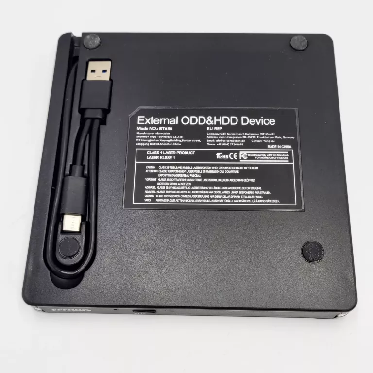 AMICOOL BT686 NAGRYWARKA DVD ZEWNĘTRZNA USB 3.0 TYPE C
