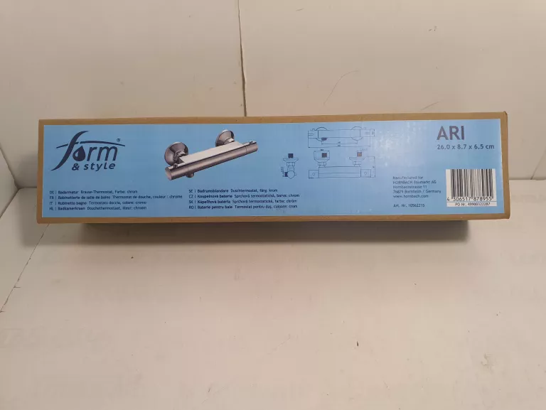 FORM & STYLE ARI BATERIA TERMOSTATYCZNA PRYSZNICOWA
