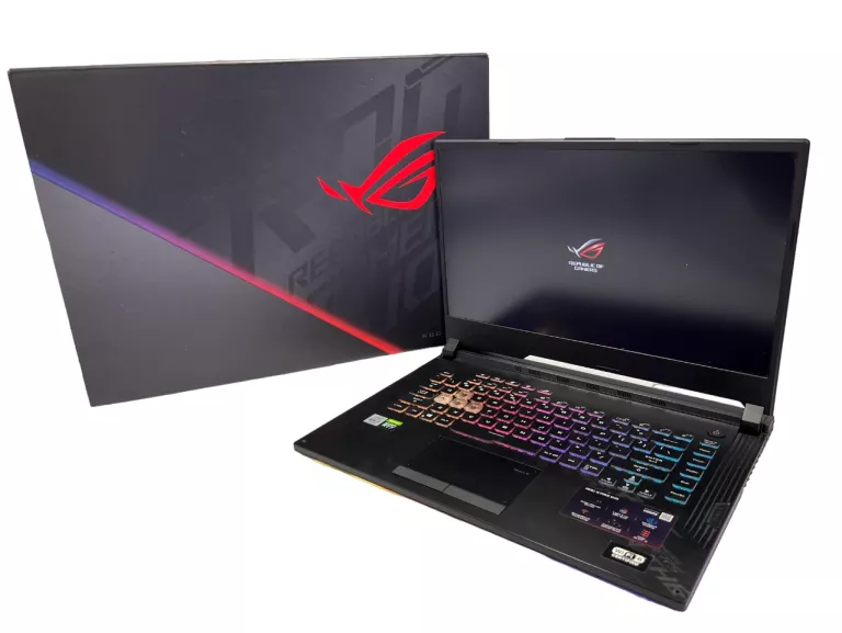LAPTOP ASUS ROG STRIX G512LV 16GB 512SSD + 500HDD 15,6`` GTX2060 I7-10750H