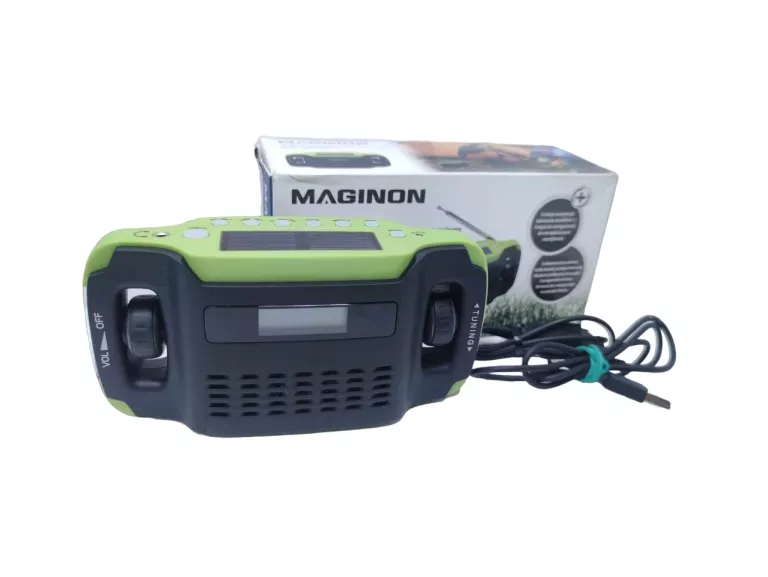 RADIO CAMPINGOWE Z ZASILANIEM AWARYJNYM MAGINON NR-30