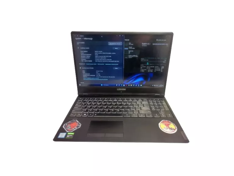 LENOVO LEGION Y540-15IRH I7-9750H 16GB 256GB SSD GTX1660TI WIN11