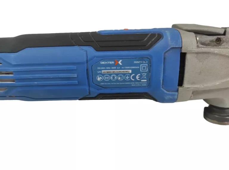 SZLIFIERKA WIELOFUNKCYJNA PRZEWODOWA DEXTER DP5 260W + AKCESORIA