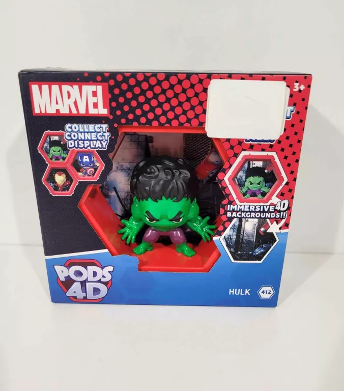 MARVEL POD HULK 4D COLLECTIBLE FIGURE