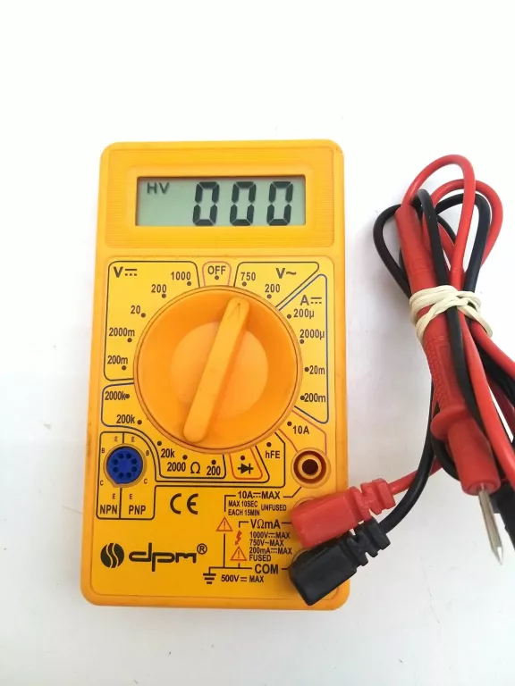 UNIWERSALNY MIERNIK CYFROWY DPM V12