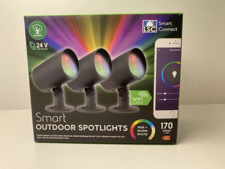 LAMPY OGRODOWE ZEWNĘTRZNE LSC SMART CONNECT 3SZT.