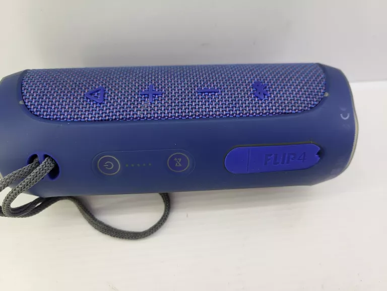 GŁOŚNIK BLUETOOTH JBL FLIP 4 NIEBIESKI USZKODZONE WEJŚCIE ŁADOWANIA