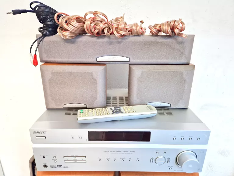 ZESTAW KINA DOMOWEGO SONY STR-DE400 + KOLUMNY 5.0