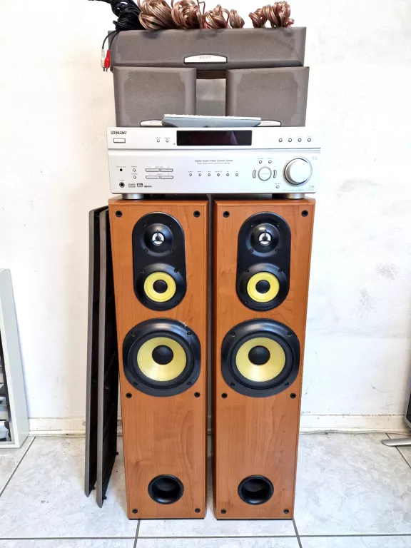 ZESTAW KINA DOMOWEGO SONY STR-DE400 + KOLUMNY 5.0