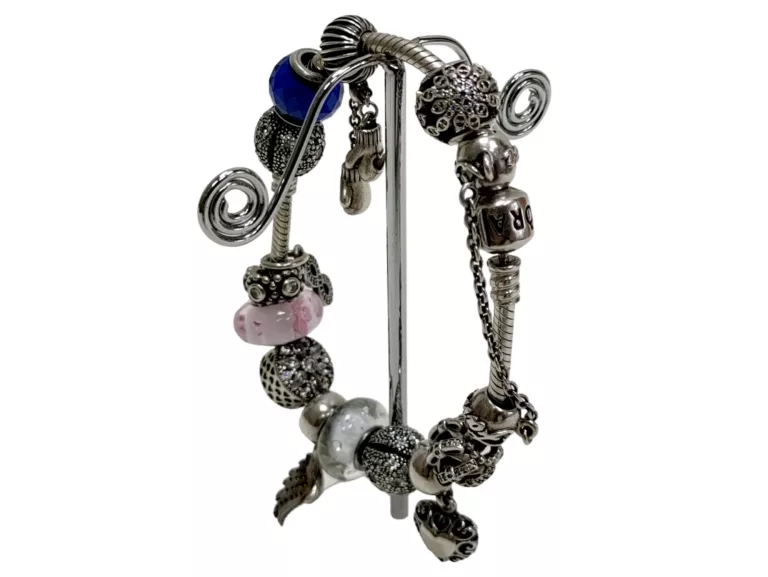srebrna-bransoletka-pandora-z-charmsami-5505g-stan-11323-2