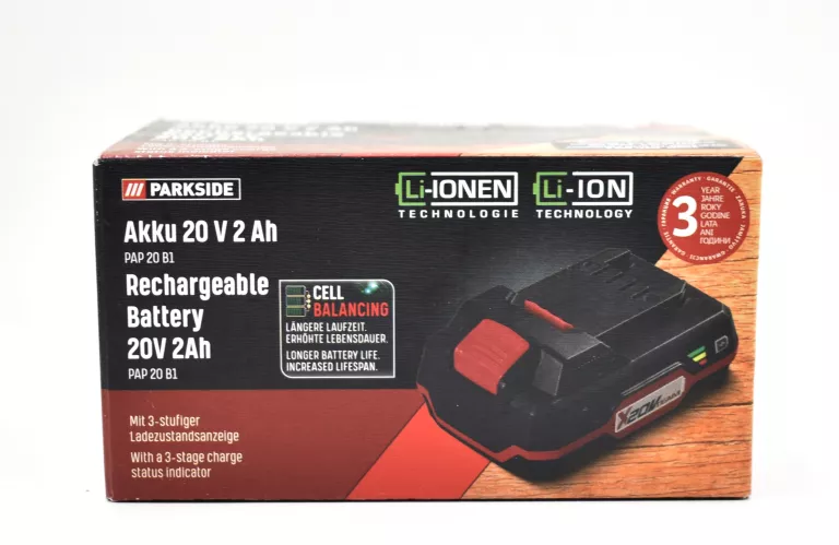 PARKSIDE® Batterie « PAP 20 B1 » 20 V, 2 Ah avec charg…