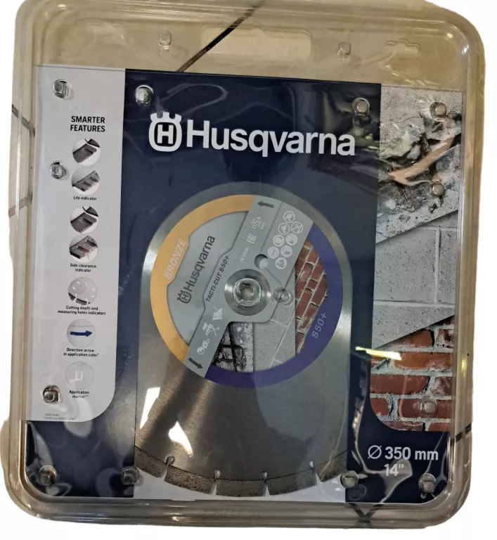 TARCZA DIAMENTOWA HUSQVARNA TACTI-CUT S50+ 350 MM DO BETONU I STALI