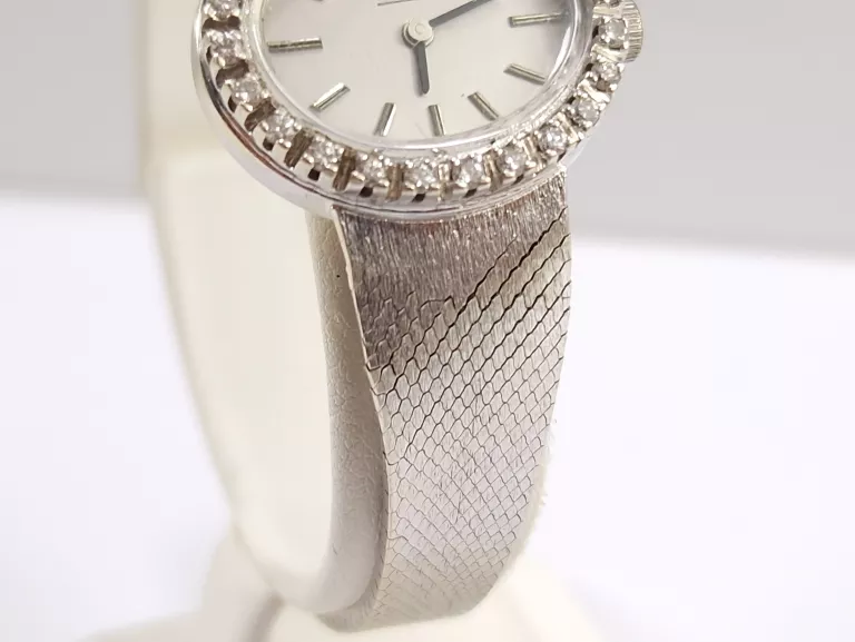ZŁOTY ZEGAREK 585 PRIMATO DIAMENTY 0,36CT 34,17G