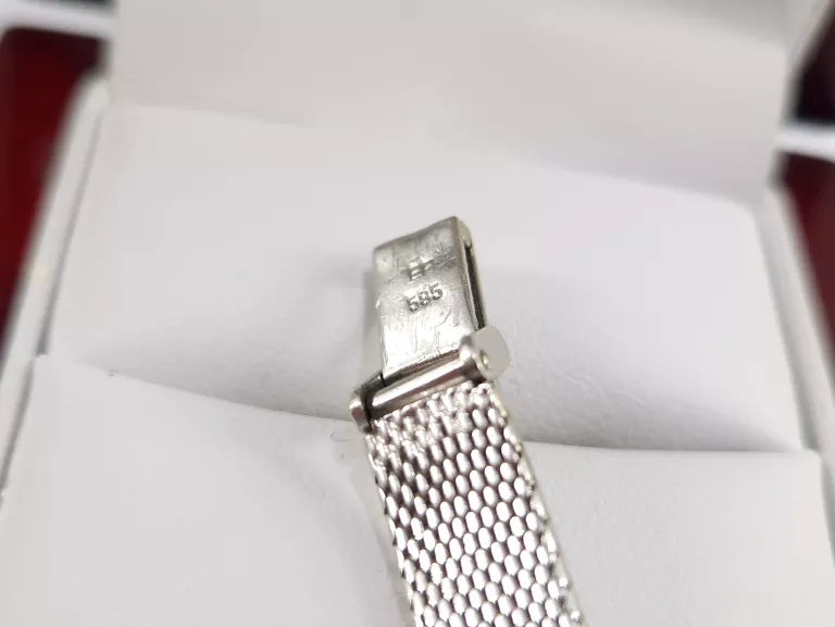 ZŁOTY ZEGAREK 585 PRIMATO DIAMENTY 0,36CT 34,17G