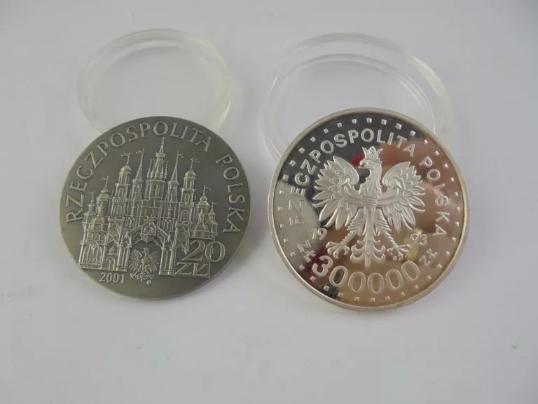 4 MONETY, 20 ZŁ KOLĘDNICY,LILLEHAMMER 1994,225 LAT MENNICY WARSZAWSKIEJ