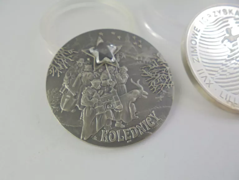 4 MONETY, 20 ZŁ KOLĘDNICY,LILLEHAMMER 1994,225 LAT MENNICY WARSZAWSKIEJ