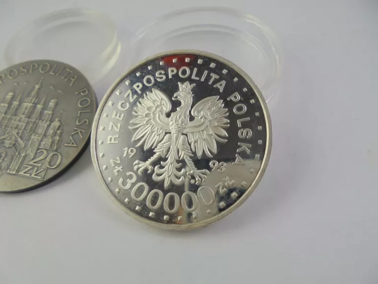 4 MONETY, 20 ZŁ KOLĘDNICY,LILLEHAMMER 1994,225 LAT MENNICY WARSZAWSKIEJ