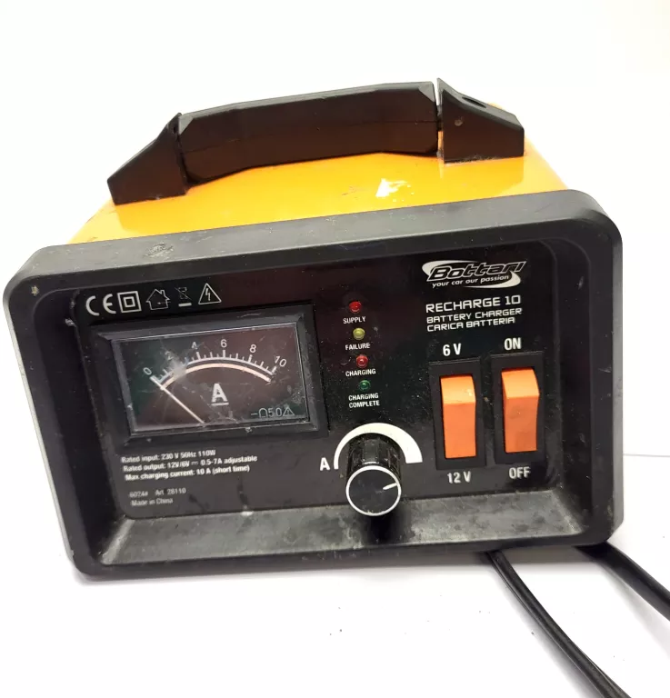 PROSTOWNIK RECHARGE 10 POMARAŃCZOWY