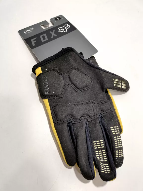 DAMSKIE RĘKAWICZKI ROWEROWE FOX LADY RANGER GEL PEAR YELLOW ROZMIAR S