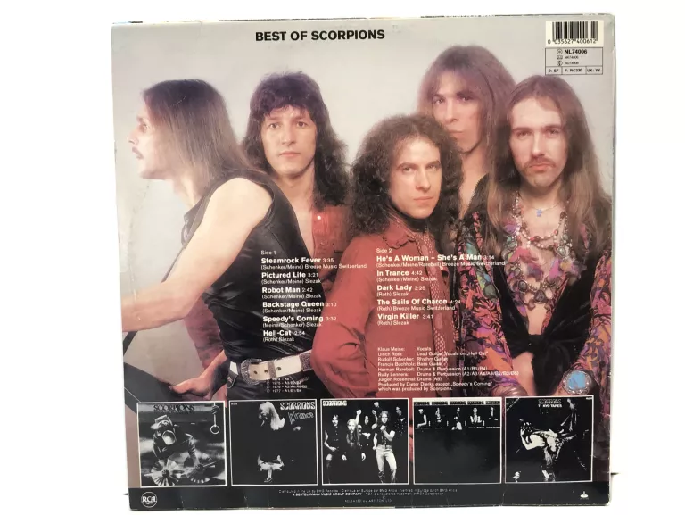PŁYTA WINYLOWA BEST OF SCORPIONS
