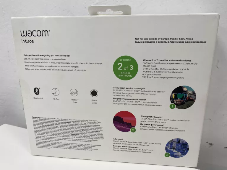 TABLET GRAFICZNY WACOM INTUOS CTL-4100 KPL IDEAŁ