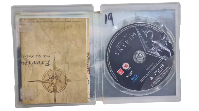 GRA NA PS3 THE ELDER SCROLLS V: SKYRIM + MAPA