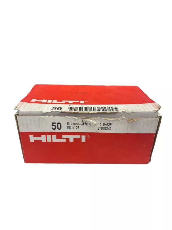 HILTI TULEJA KOTWIĄCA, KOTWA WPUSZCZANA HKD M8X25