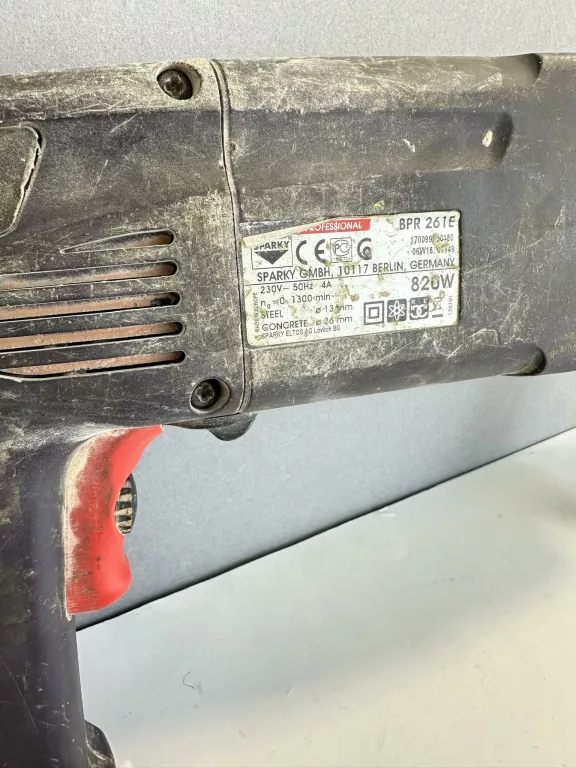 MŁOTOWIERTARKA SPARKY BPR261E SDS PLUS 800 W