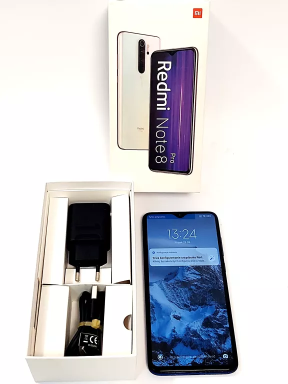 TELEFON REDMI NOTE 8 PRO 6/128GB KOMPLET OPIS!