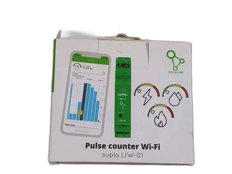 ZAMEL LICZNIK PRĄDU ENERGII GAZU WODY WI-FI SUPLA