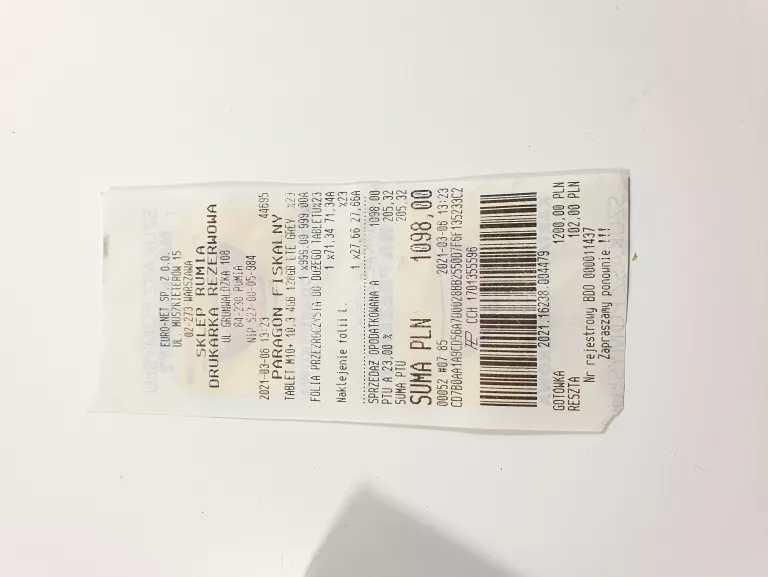 TABLET LENOVO TAB M10 FHD PLUS KOMPLET