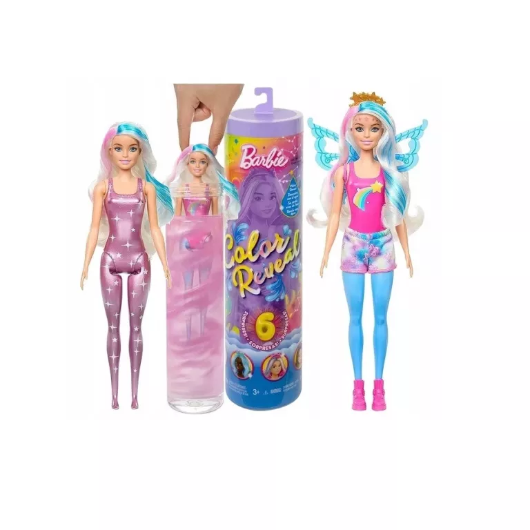 LALKA BARBIE COLOR REVEAL RAINBOW GALAXY KPL N