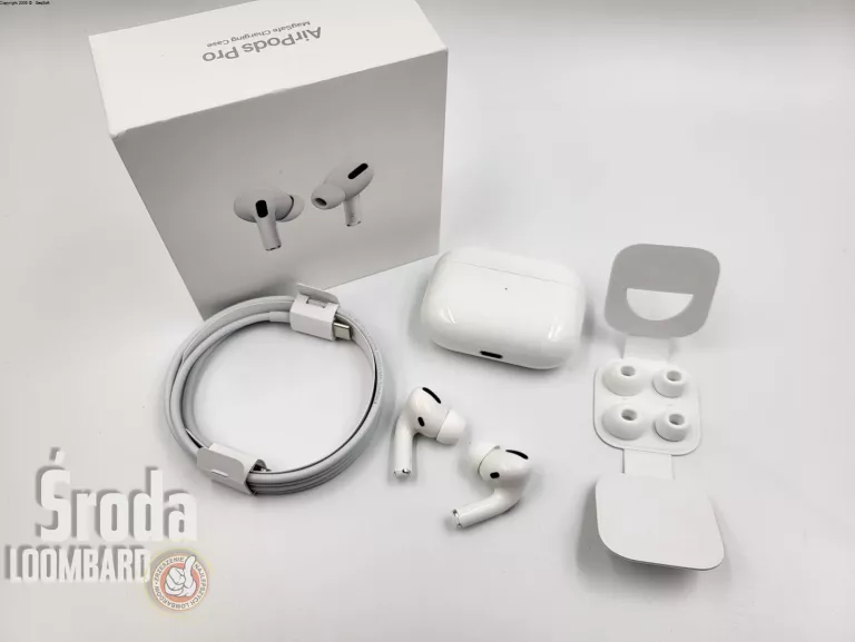 APPLE AIR PODS PRO KOMPLET OPIS!