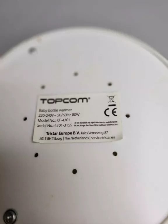 PODGRZEWACZ TOPCOM BABY BOTTLE WARMER 301