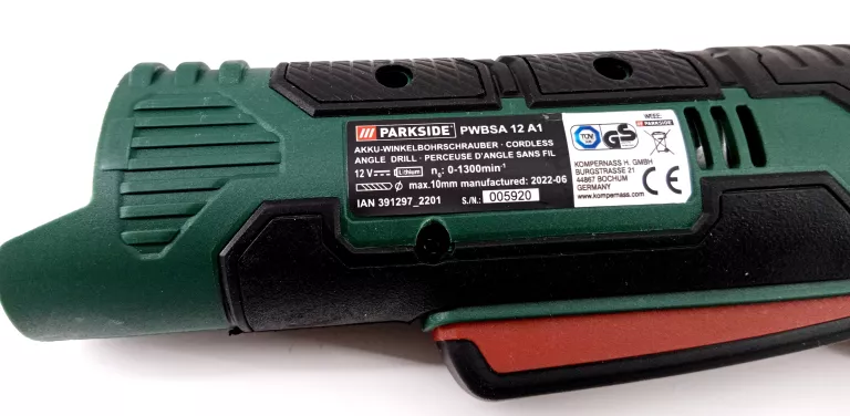 PARKSIDE | WIERTARKO-WKRĘTARKA KĄTOWA PWBSA 12 A1