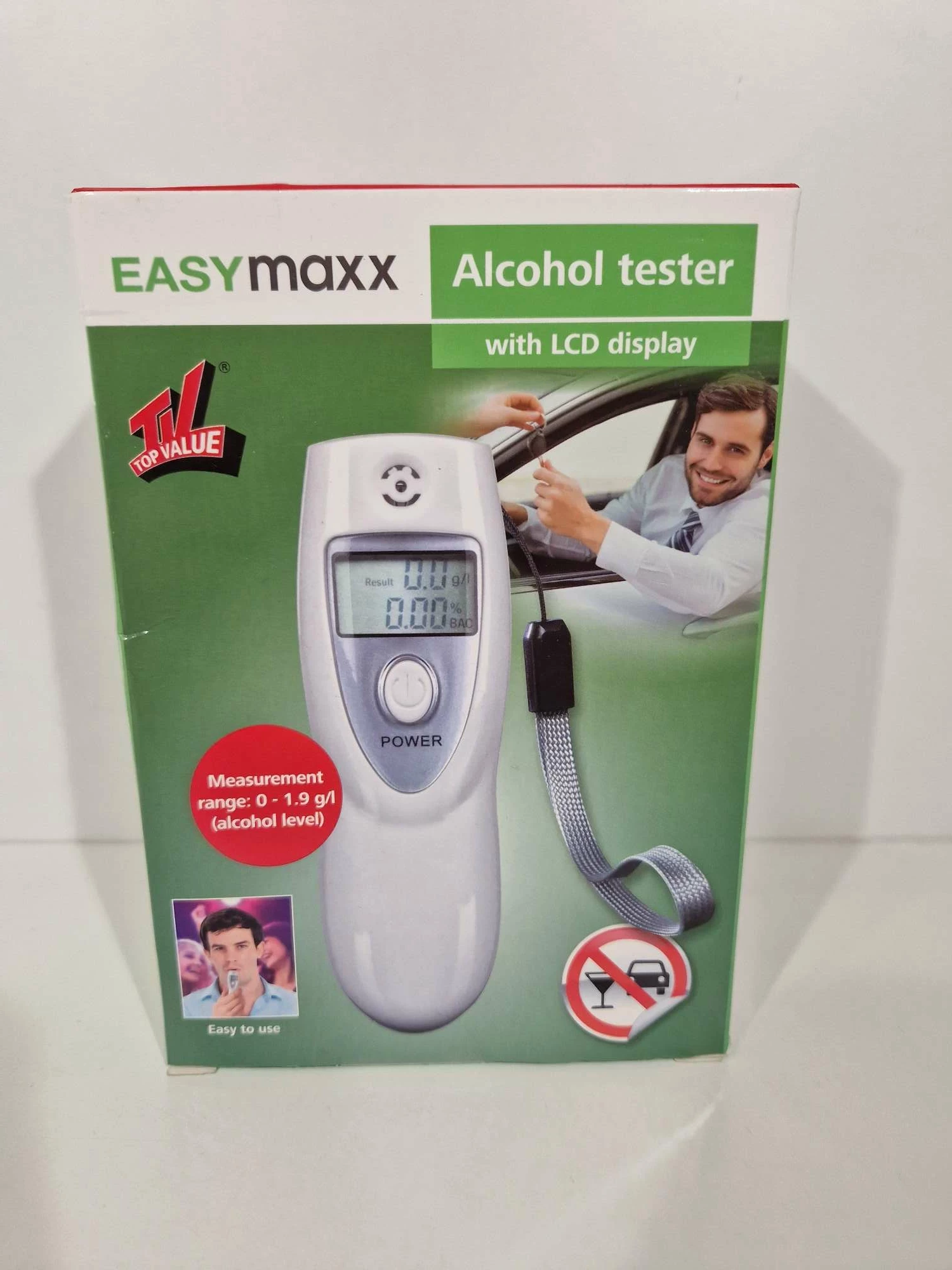 EASYMAXX ALCOHOL TESTER | Alkomaty