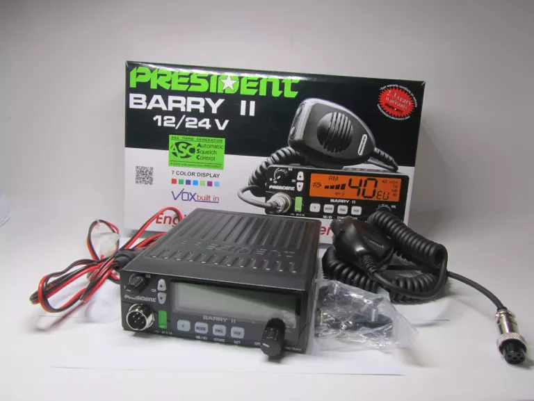 CD RADIO BARRY II/ ANTENA/ ZESTAW