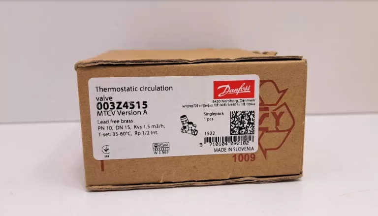 ZESTAW TERMOSTATYCZNY KĄTOWY DANFOSS 003Z4515