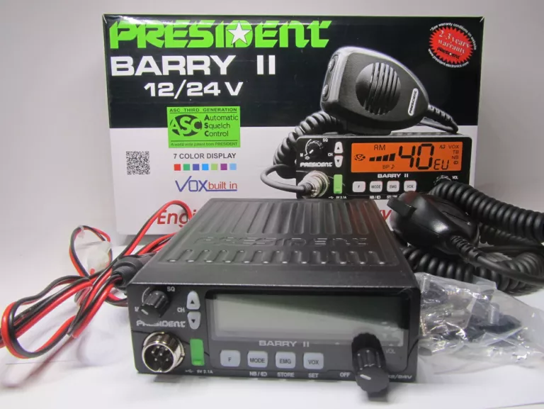 CD RADIO BARRY II/ ANTENA/ ZESTAW