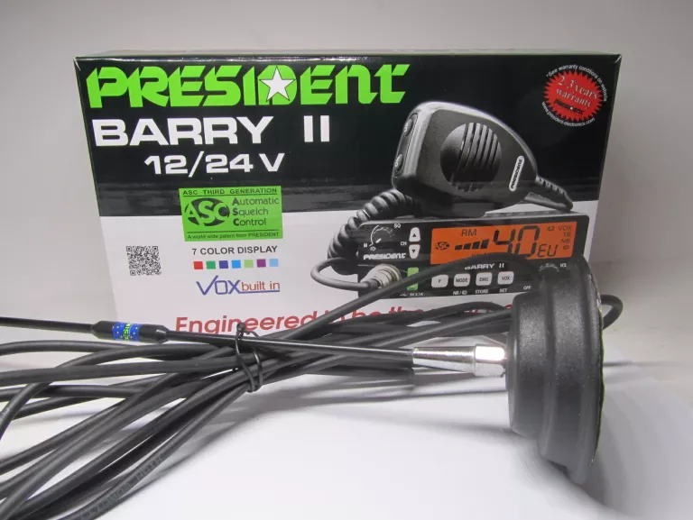 CD RADIO BARRY II/ ANTENA/ ZESTAW