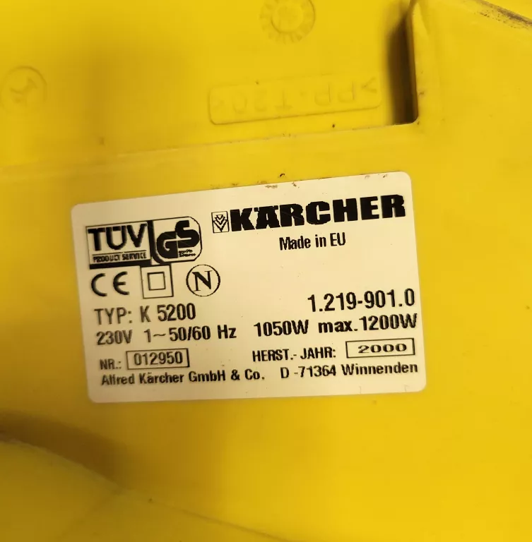 ODKURZACZ KARCHER 5200 1200W