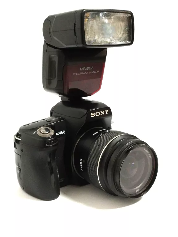 SONY DSLR-A450 / 18-55 MM / 28-105 MM / LAMPA / NISKI PRZEBIEG