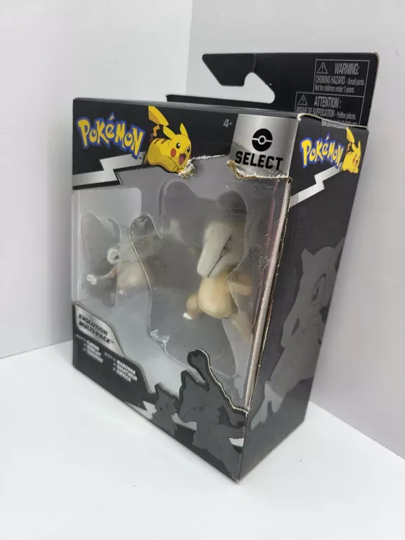POKEMON EWOLUCJA 2W1 CUBONE MAROWAK FIGURKA